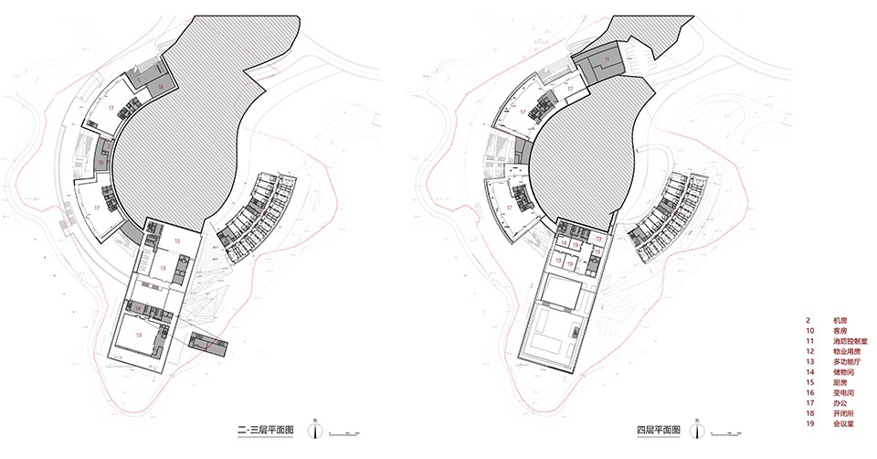 huigu lake innovation town by dushe architectural design
