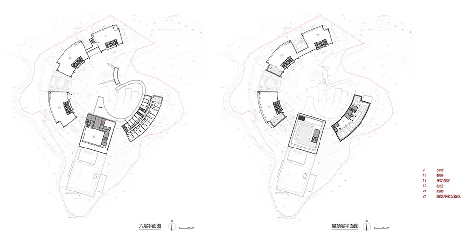 huigu lake innovation town by dushe architectural design