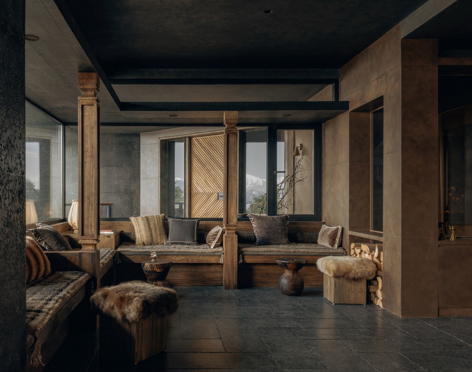 kawagebo snow mountain hotel by moguang studio