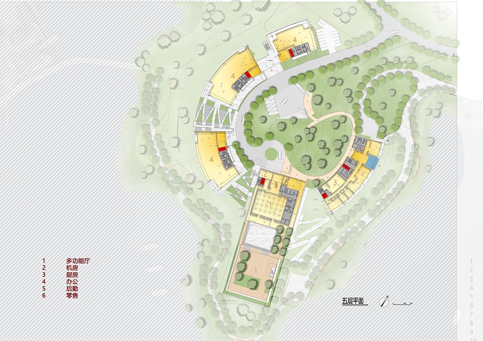 huigu lake innovation town by dushe architectural design
