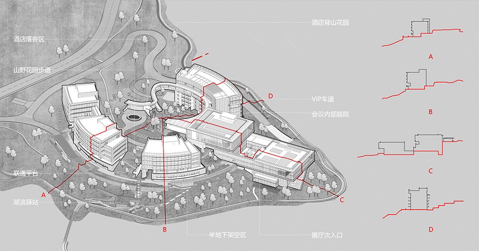 huigu lake innovation town by dushe architectural design