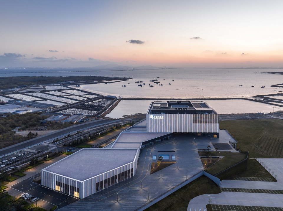 qingdao science technology museum by gmp
