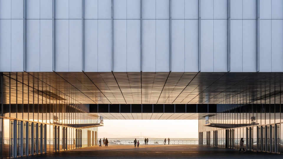 qingdao science technology museum by gmp