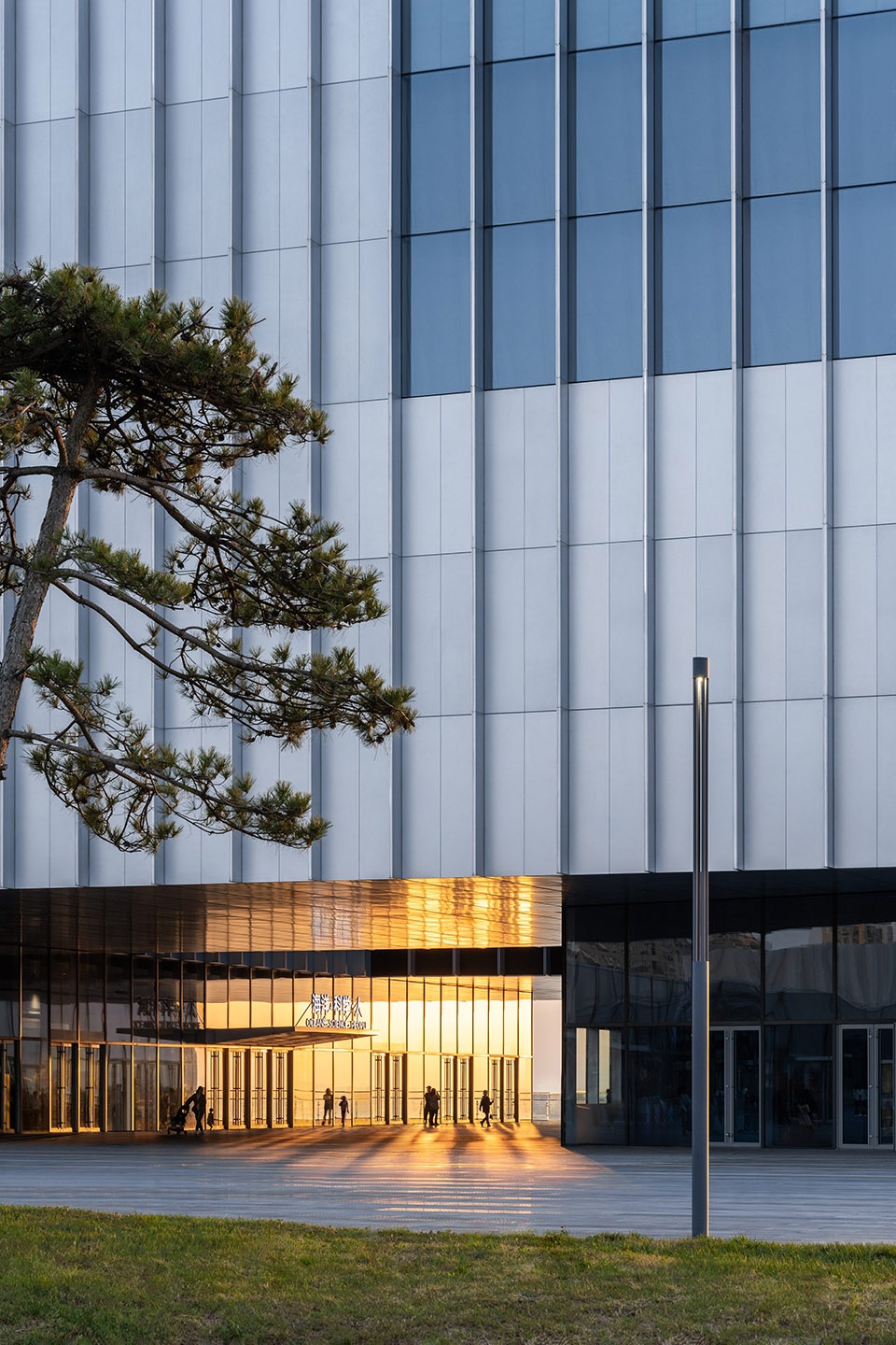 qingdao science technology museum by gmp