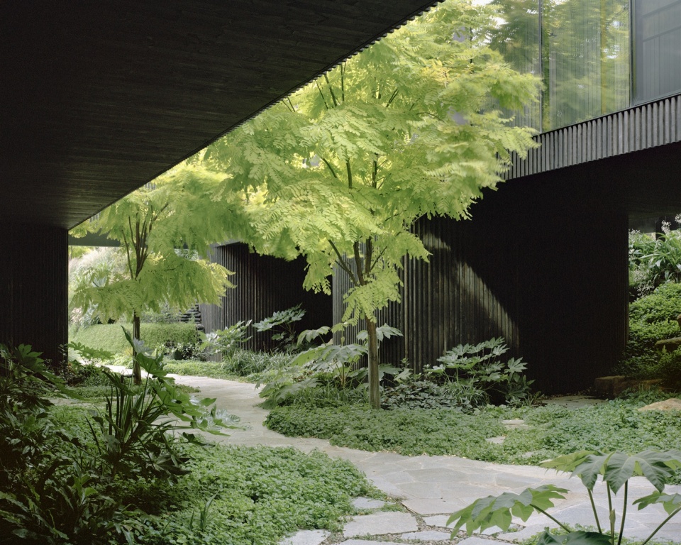 house in a garden by edition office