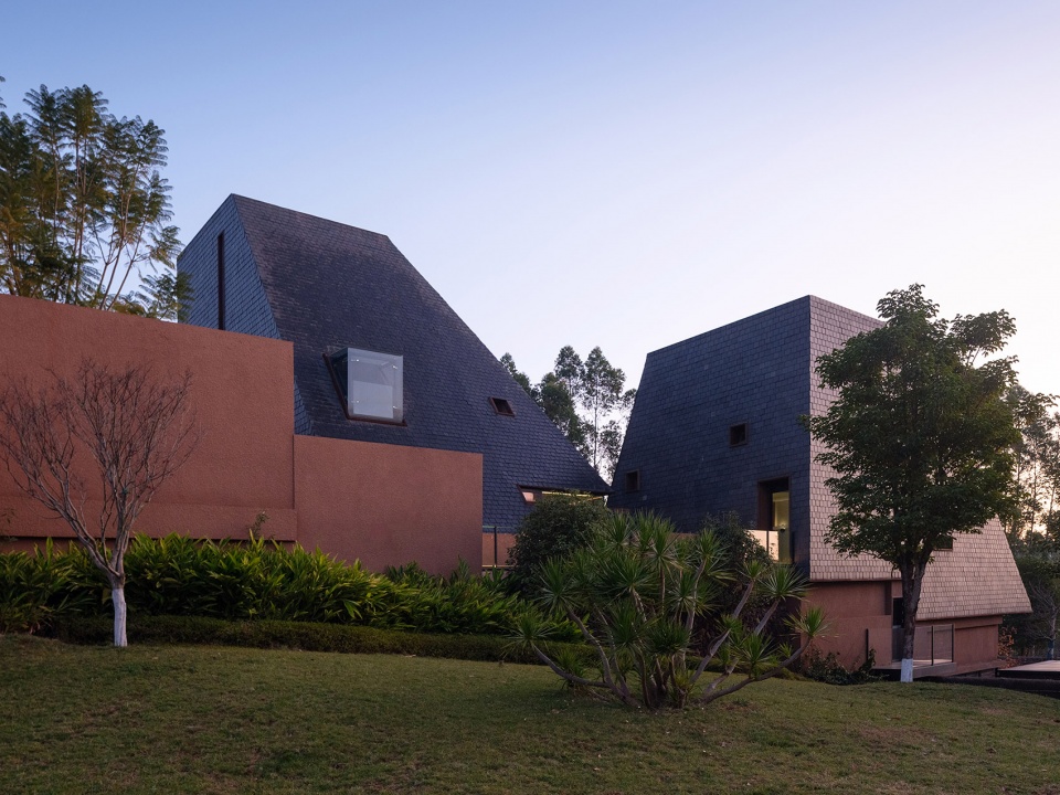 red valley dwellings by fanhao meng line