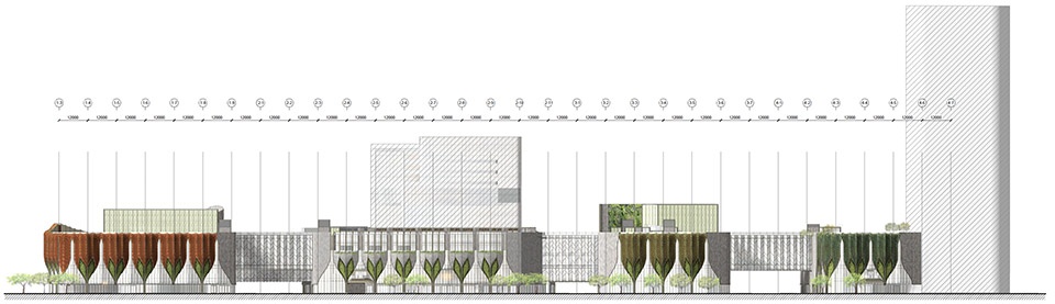 the park k11 facade design by lead