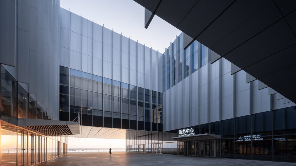 qingdao science technology museum by gmp