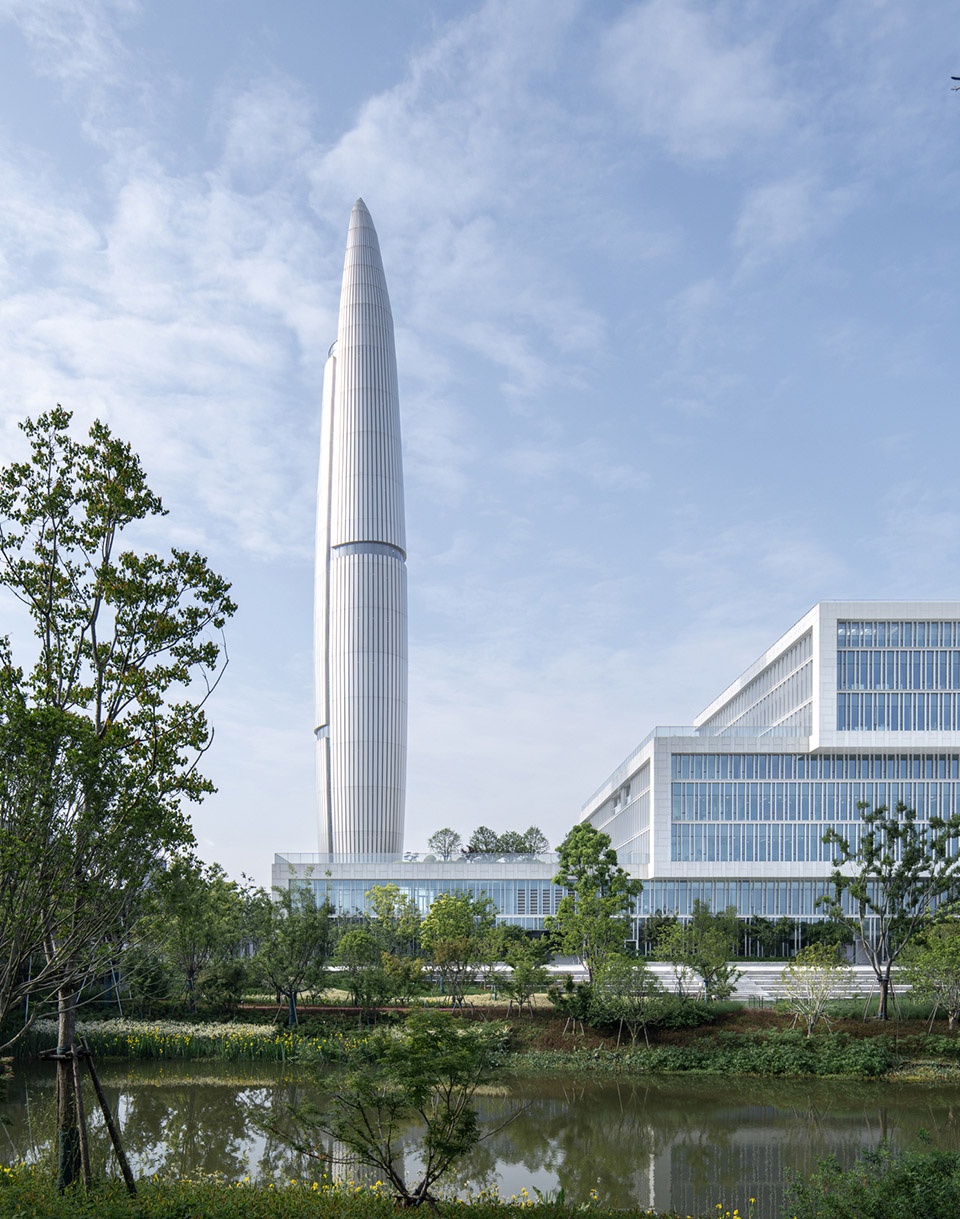 the westlake university library by uad