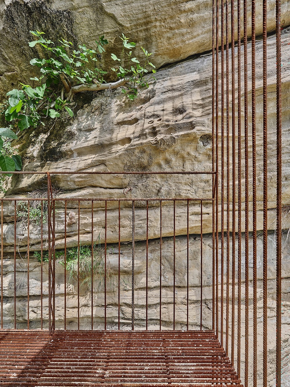 Landscape staircase in la Vall del Paradis by Comas Pont arquitectes