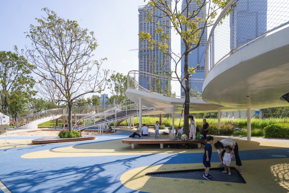 Waterfront Landscape Design of the Estuary Section of Qianhai Central River in Shenzhen by Original Design Studio TJAD