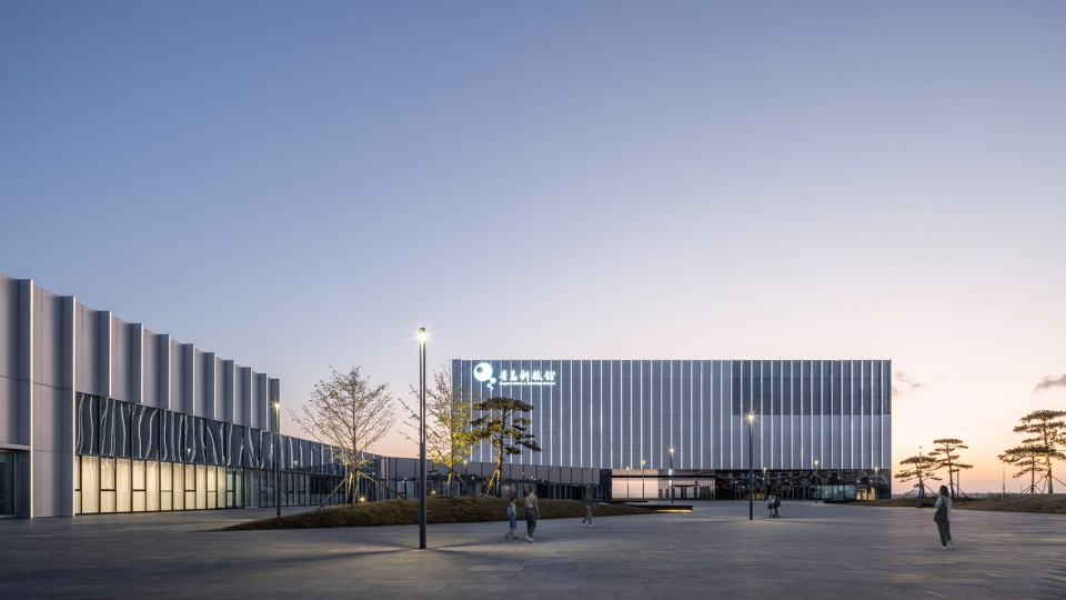 qingdao science technology museum by gmp