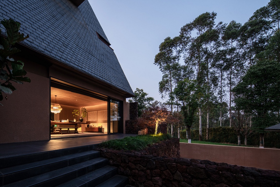 red valley dwellings by fanhao meng line