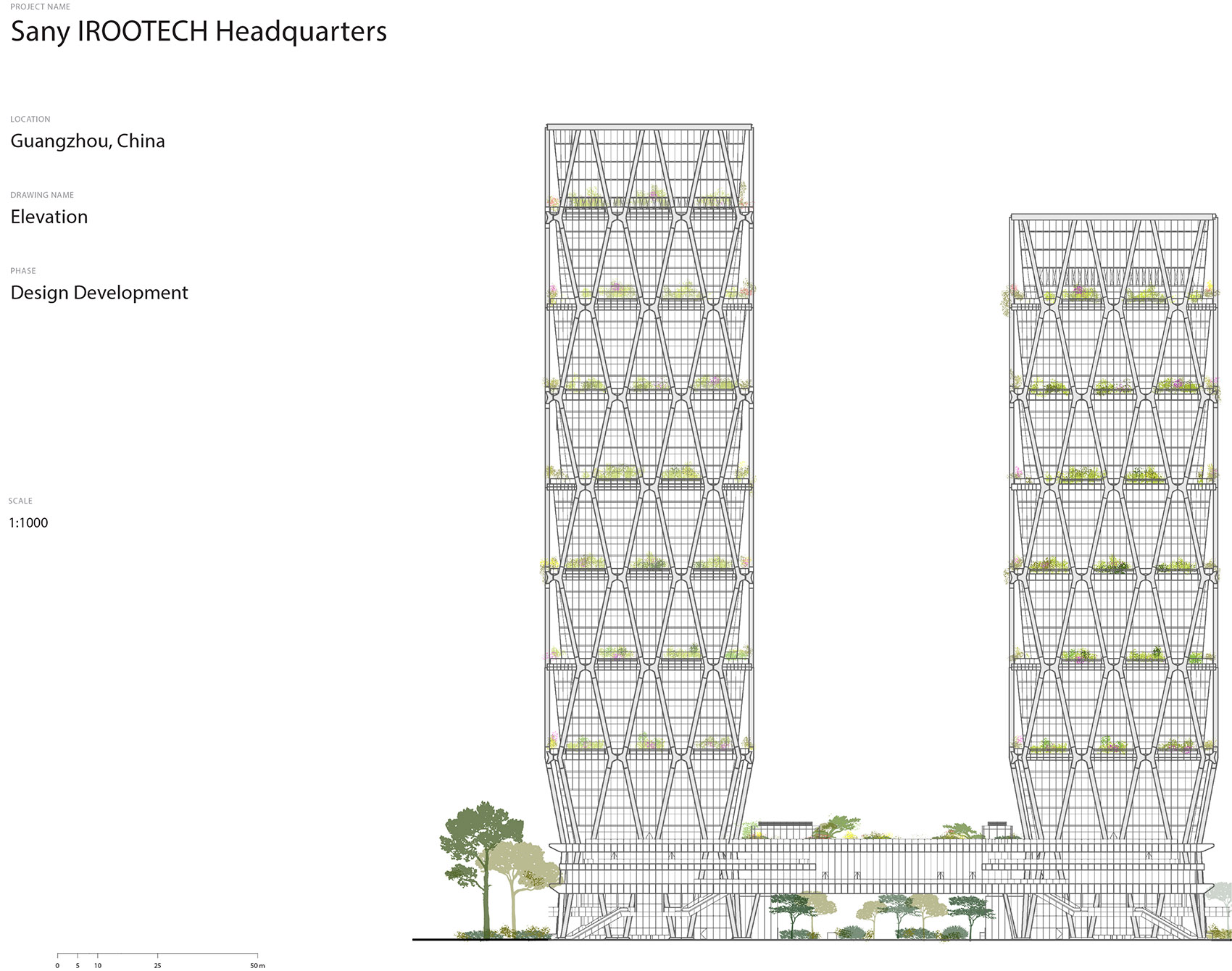 Sany Pazhou Rootcloud Headquarters