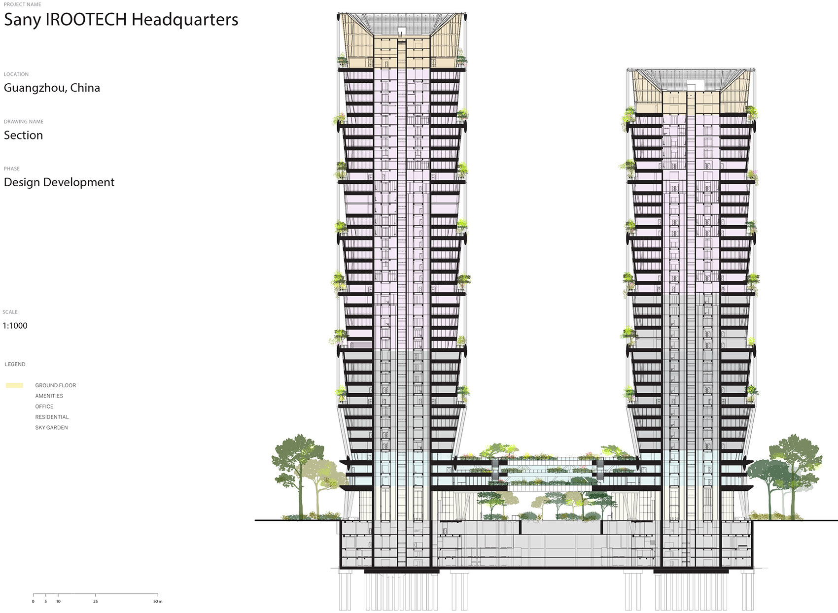 Sany Pazhou Rootcloud Headquarters