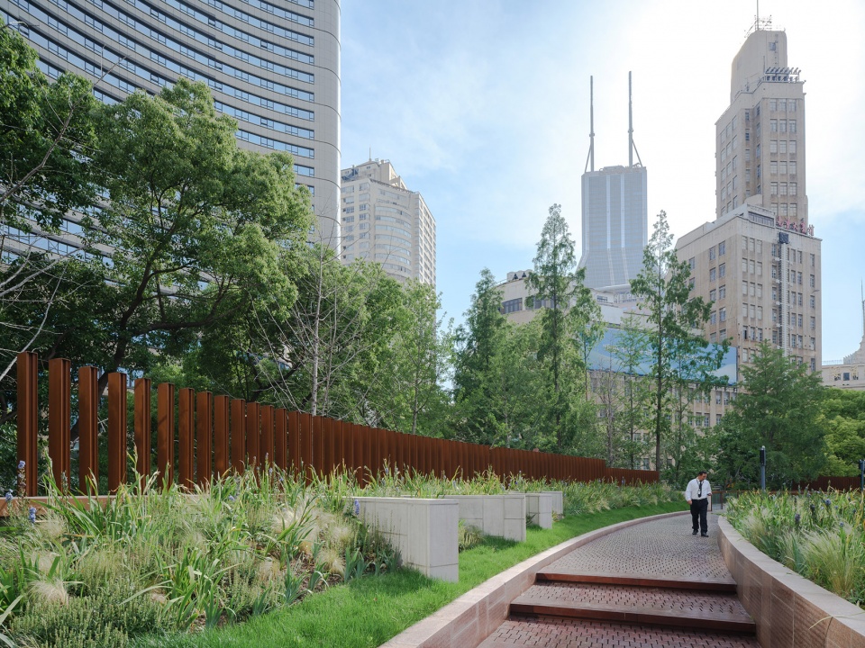 east nanjing road landscape design by benedetta tagliabue embt