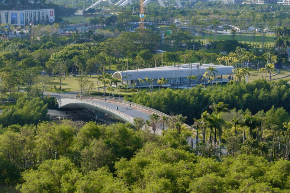 Waterfront Landscape Design of the Estuary Section of Qianhai Central River in Shenzhen by Original Design Studio TJAD