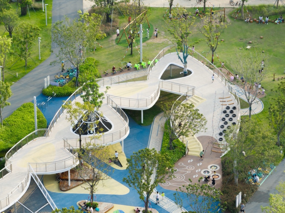 Waterfront Landscape Design of the Estuary Section of Qianhai Central River in Shenzhen by Original Design Studio TJAD