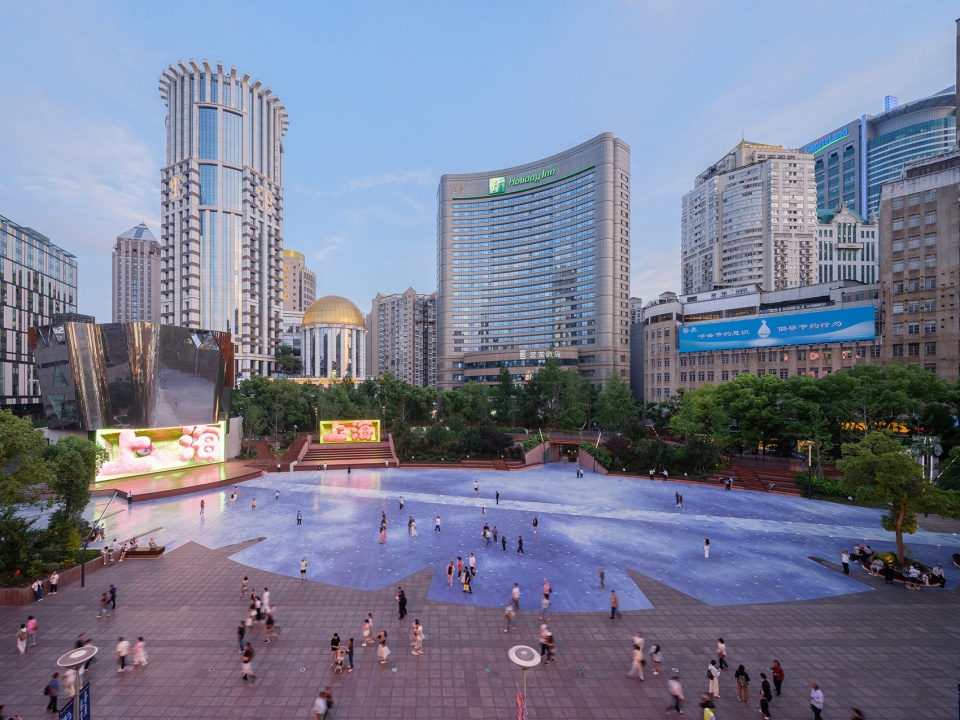 east nanjing road landscape design by benedetta tagliabue embt