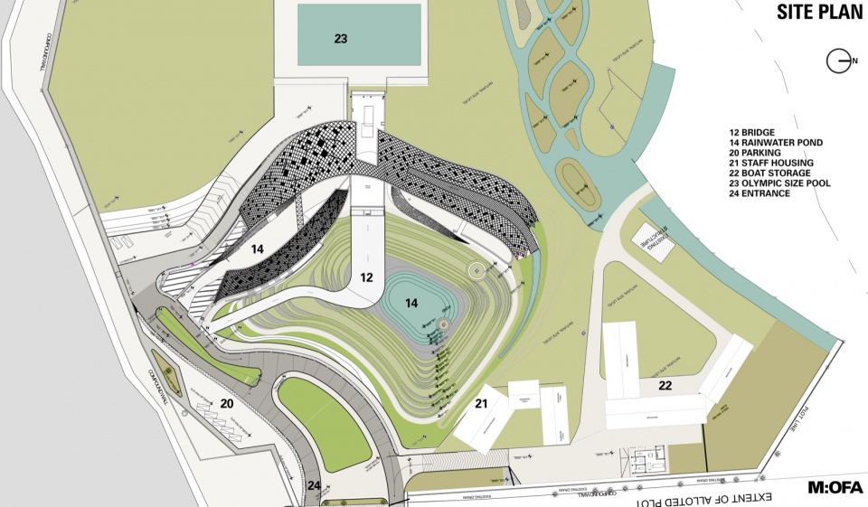 national institute of water sports by mofa studio