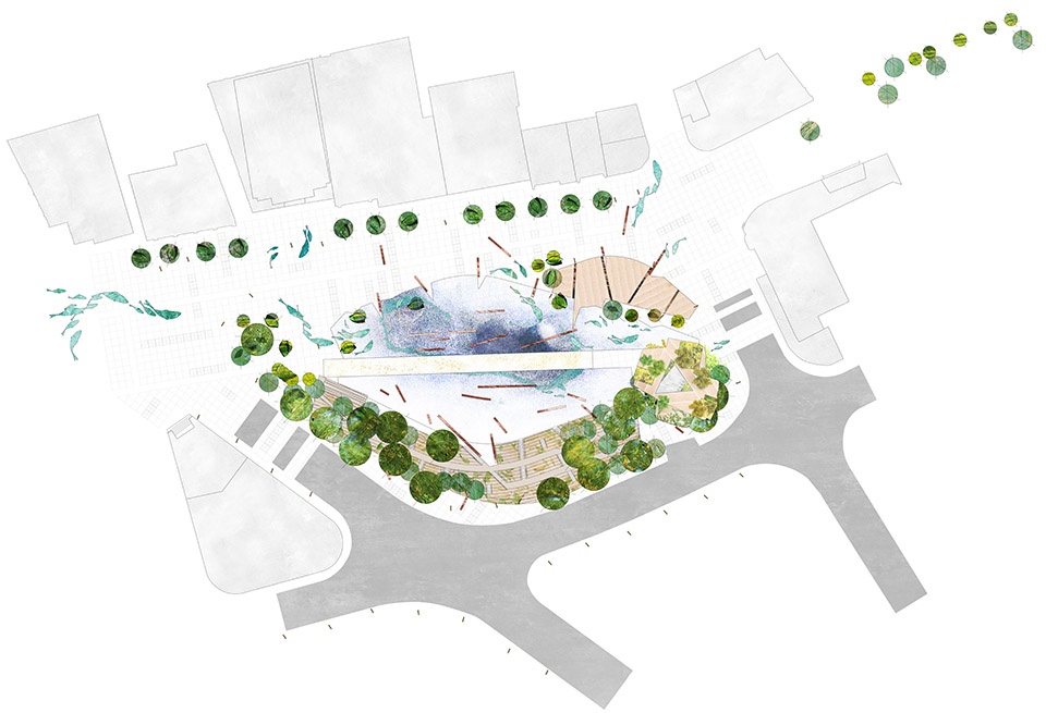 east nanjing road landscape design by benedetta tagliabue embt