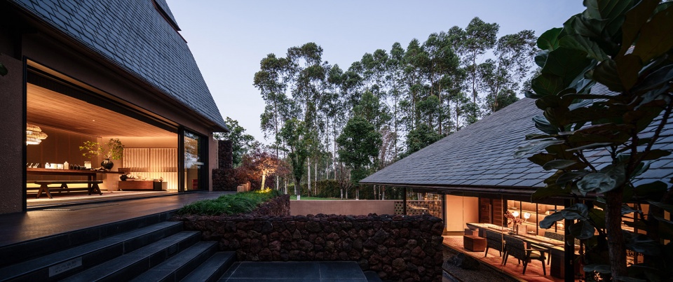 red valley dwellings by fanhao meng line