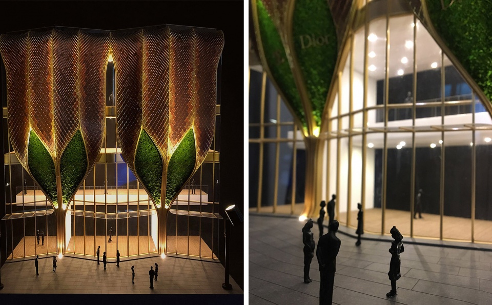 the park k11 facade design by lead