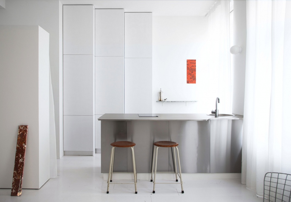 flat refurbishment in brussels by estate estate architects