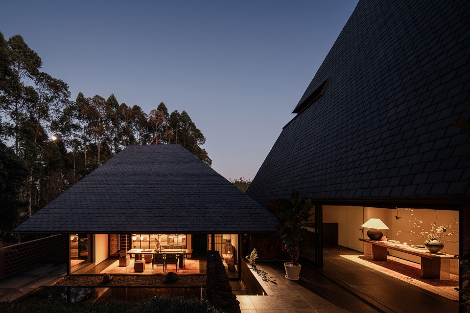 red valley dwellings by fanhao meng line