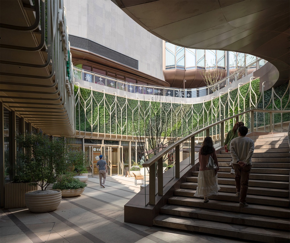 the park k11 facade design by lead