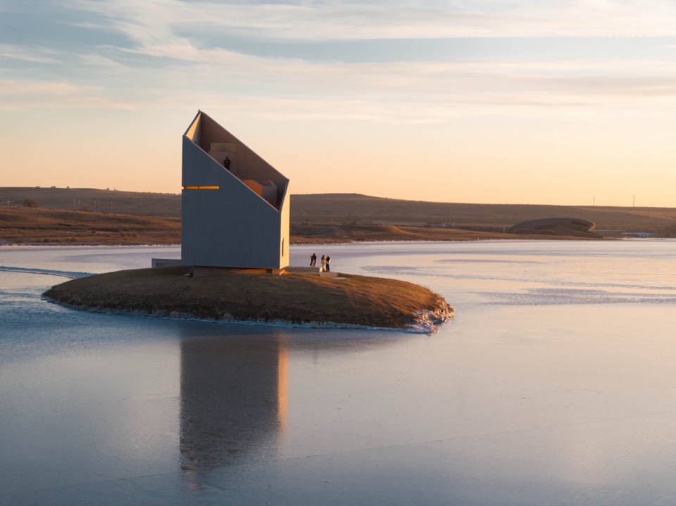 Prairie Ark and Nomads Beacon Tower by BUZZ Buro Ziyu Zhuang