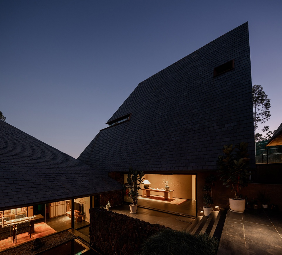 red valley dwellings by fanhao meng line