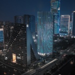 杭州未来科技城新湖中心·光棱 / OMA