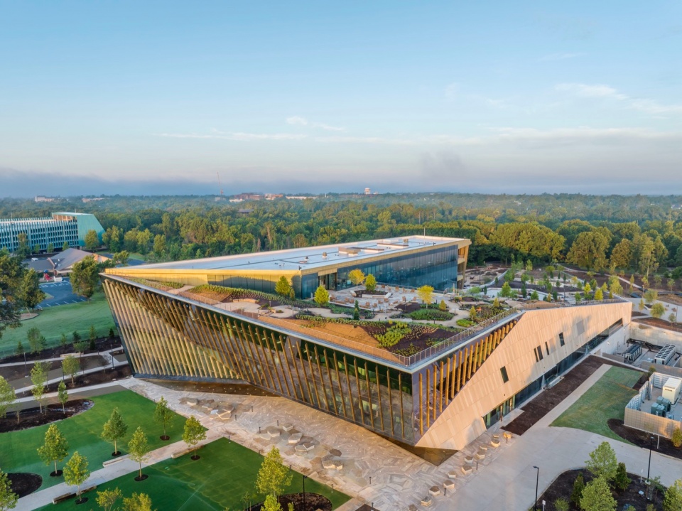 Crystal Bridges Expansion by Safdie Architects