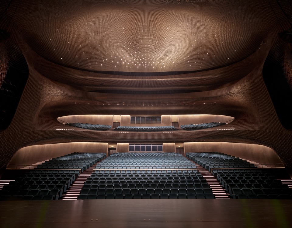 songshan lake exhibition and performance centre by zaha hadid architects