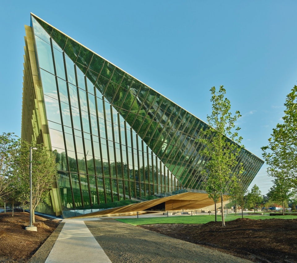 Crystal Bridges Expansion by Safdie Architects