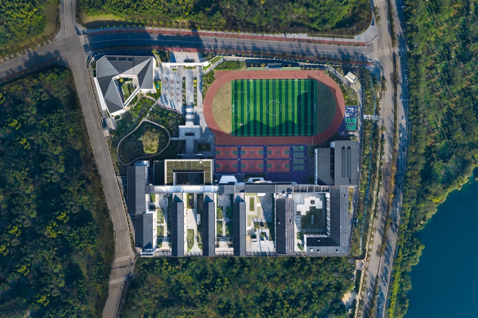 a journey through the mountains changsha nanya meixi lake high school by cmie luo jin studio