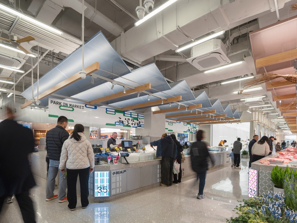 park in market by office canopy of architecture ocoa