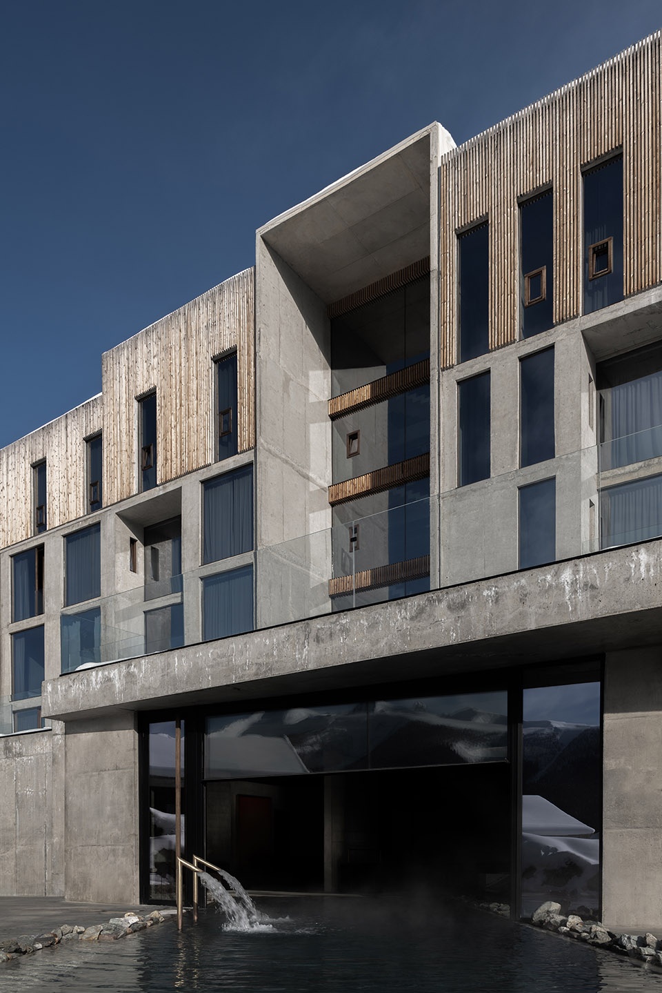 spa complex moon2 at the arkhyz ski resort by architectural studio chado