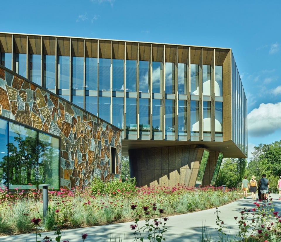 Crystal Bridges Expansion by Safdie Architects