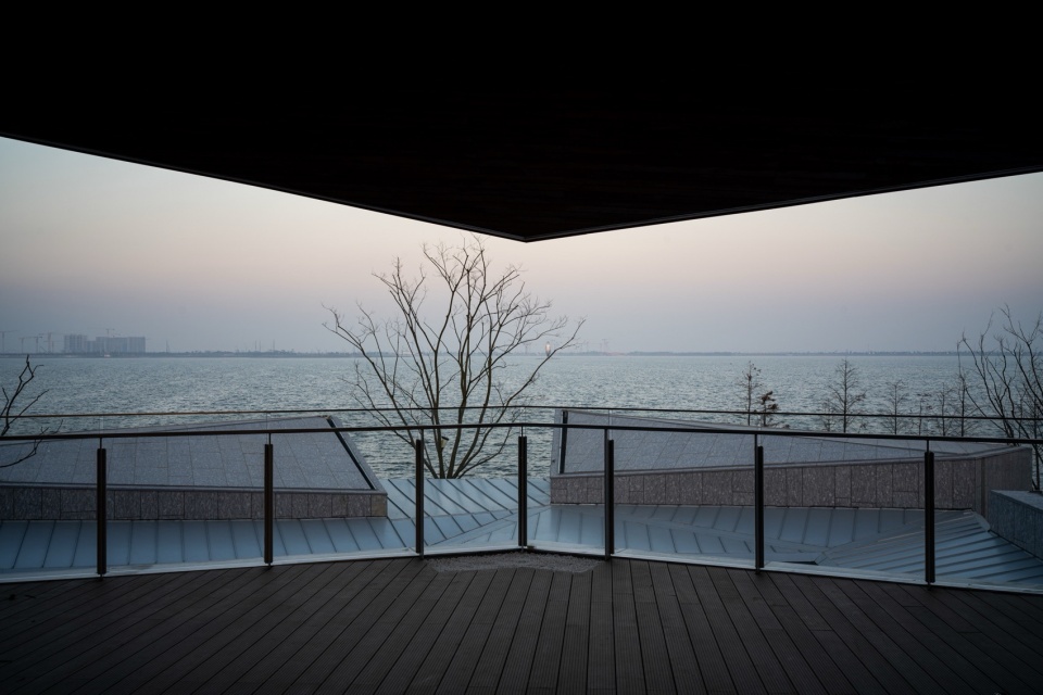 Clustered Rocks Court Floating Leaf Pavilion Pudong Shanghai by Atelier Z