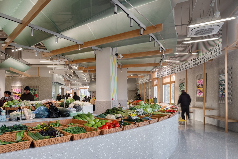 park in market by office canopy of architecture ocoa