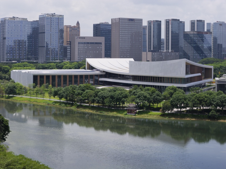 songshan lake exhibition and performance centre by zaha hadid architects