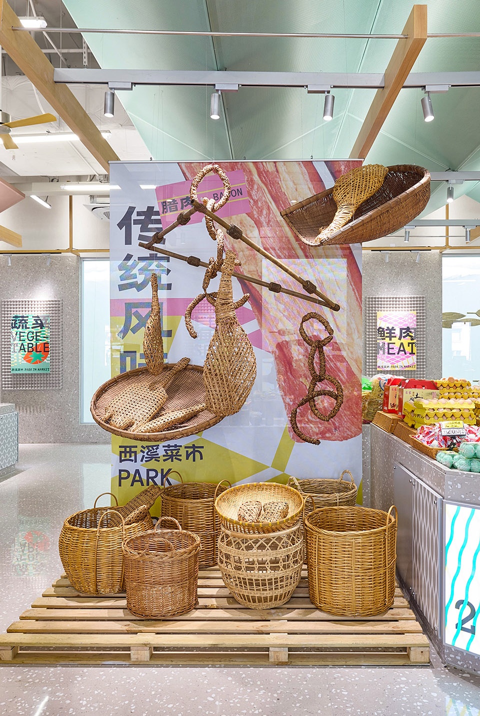 park in market by office canopy of architecture ocoa