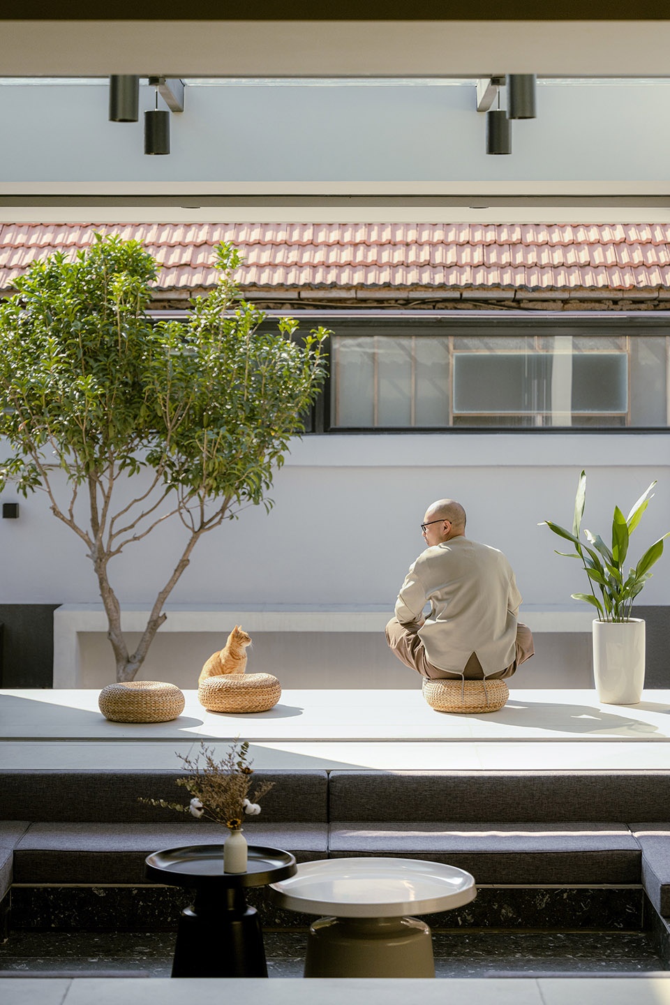 a collection of courtyard renovations in ximaiyao village by bu