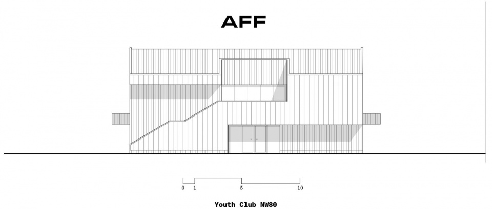 youth club nw80 by aff architekten