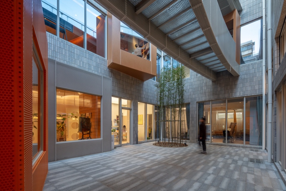 banshan1994 commune constructing a new locality by office canopy of architecture