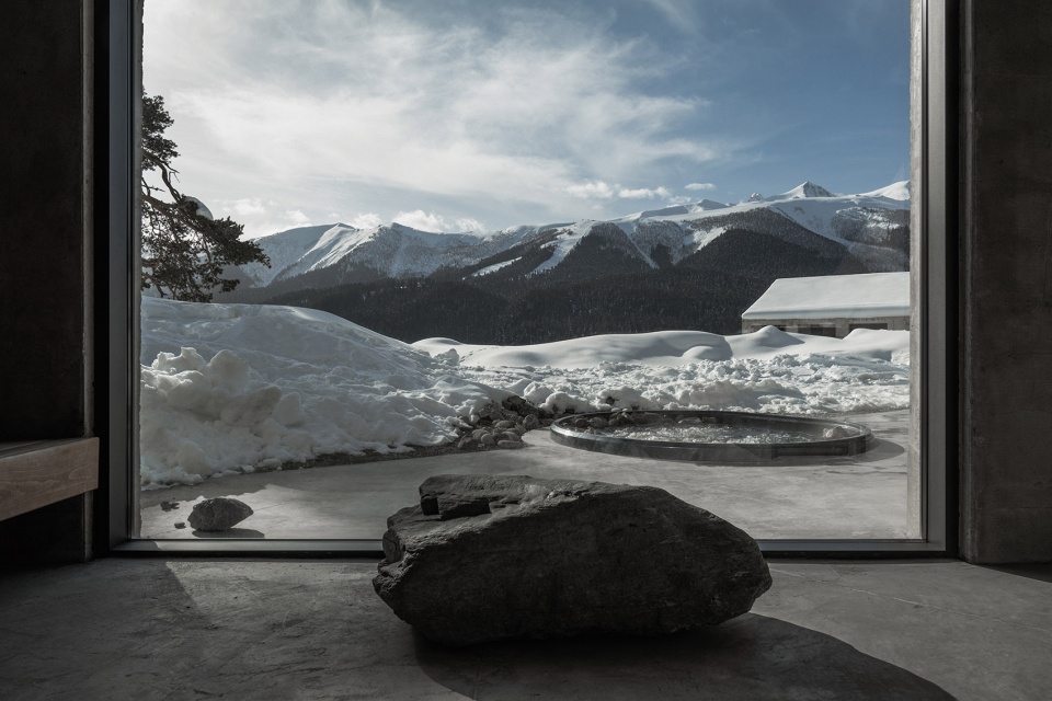 spa complex moon2 at the arkhyz ski resort by architectural studio chado