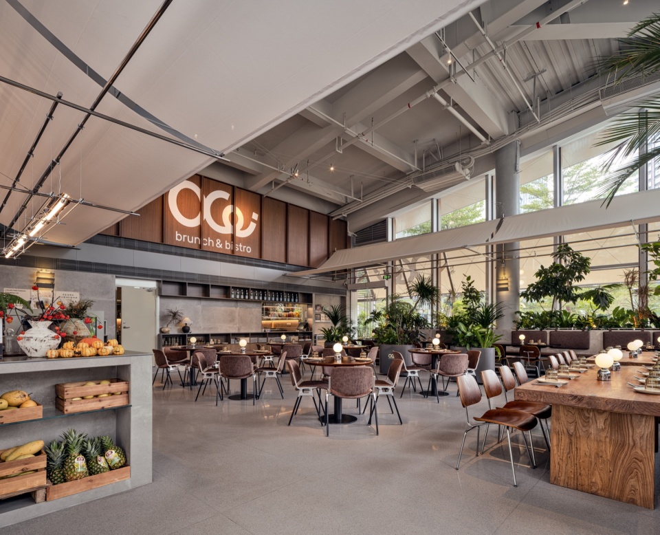 oco restaurant by super nature lab