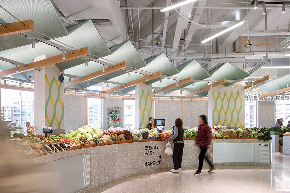 park in market by office canopy of architecture ocoa
